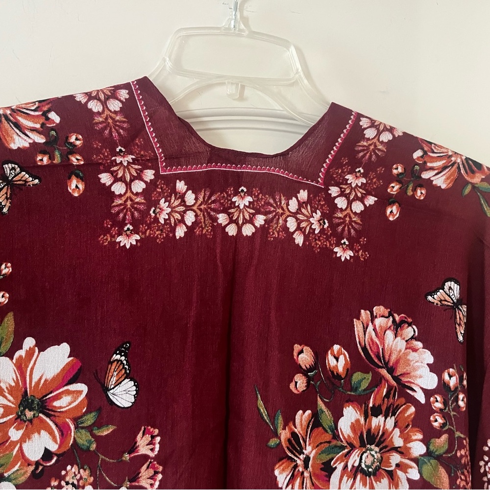 New! Vince Camuto Designer Kimono Wrap, Ruana Women’s OSFM - Picture 4 of 16